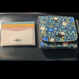Coach Wallet and card holder